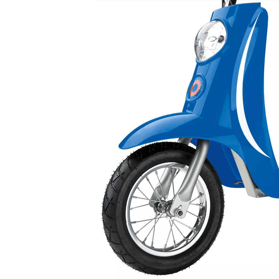 Razor Pocket Mod Miniature Euro Electric Kids Ride On Retro Scooter Vintage Style UnderSeat Storage 3