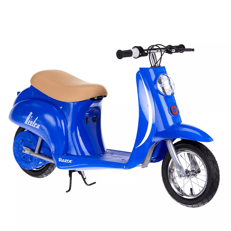 Razor Pocket Mod Miniature Euro Electric Kids Ride On Retro Scooter Vintage Style UnderSeat Storage 7