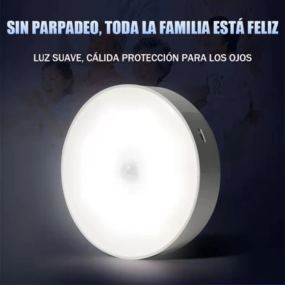 Motion Sensor LED Cabinet Light USB Rechargeable Wireless Magnetic Night Lamp for Emergency  Auto