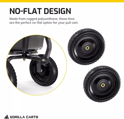 Flat Free Replacement Tires Durable For Garden Carts Wagons And Hand Trucks 1
