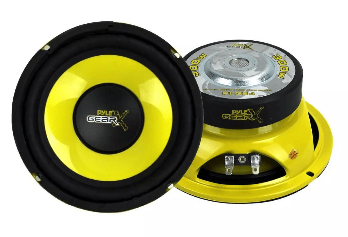 Car Mid Bass Subwoofers, Premium Midrange Sub Power Speakers for Dynamic Car Sound