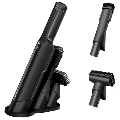 Cordless Handheld Vacuum, Lightweight, High-Power Suction, Perfect for Pet Hair, Car Interiors & Home Use, Black