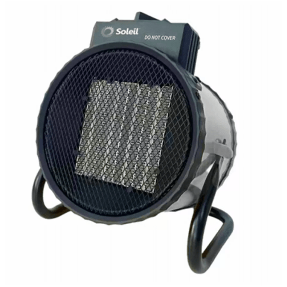 Geneva Industrial Portable Ceramic Heater With Setting Adjustable Thermostat Fan Compact Electric S 4