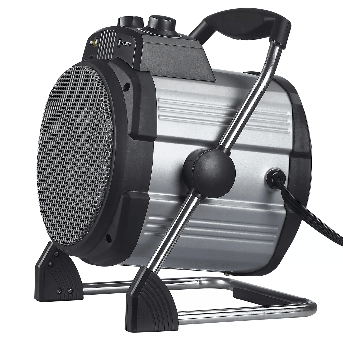 Geneva Industrial Portable Ceramic Heater with Setting Adjustable Thermostat Fan, Compact Electric Shop Heater for Home