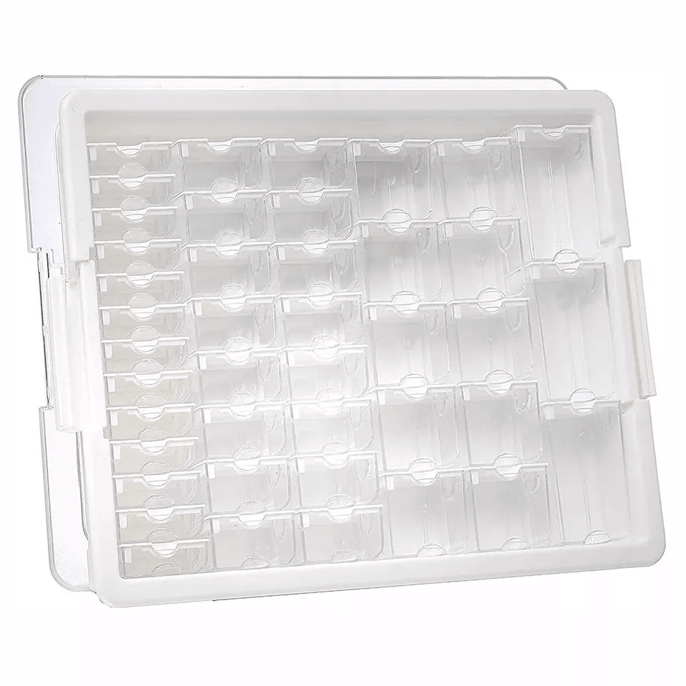 Elizabeth Ward Bead Storage Solutions 45 Piece Craft Supplies Organizer Stackable Bead Storage Tray 6
