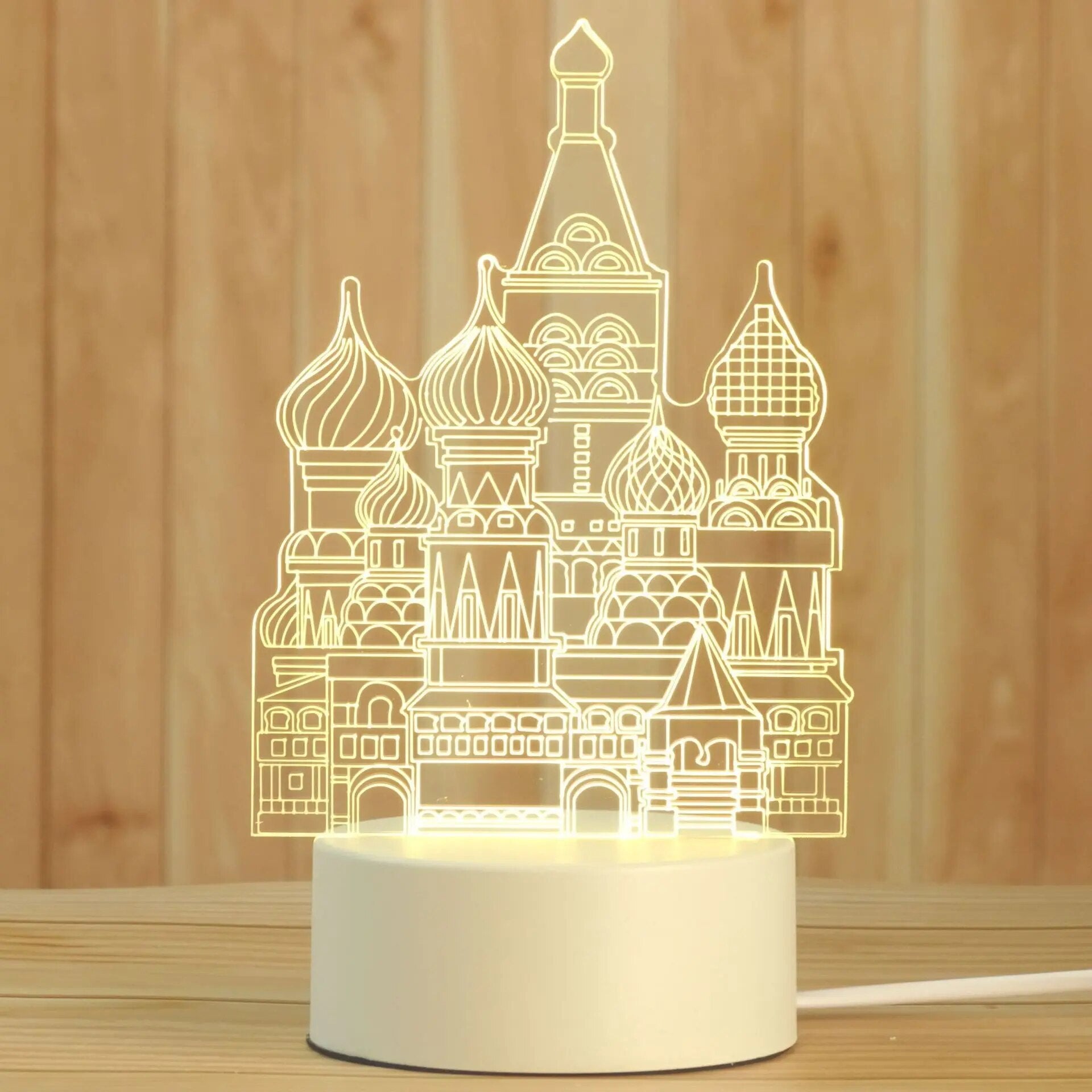 Atmosphere Lighting Small Table Lamp Cute Cartoon Bedside Night Light for Children Girls  Best Fr