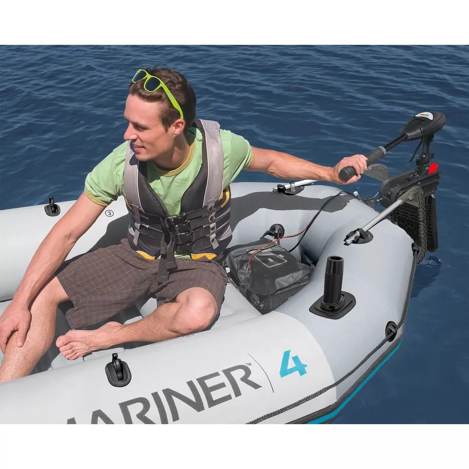 Intex Composite Motor Mount Kit W Aluminum Supports  Fits Inflatable Boats  Rafts  Up To 35HP Motor 2