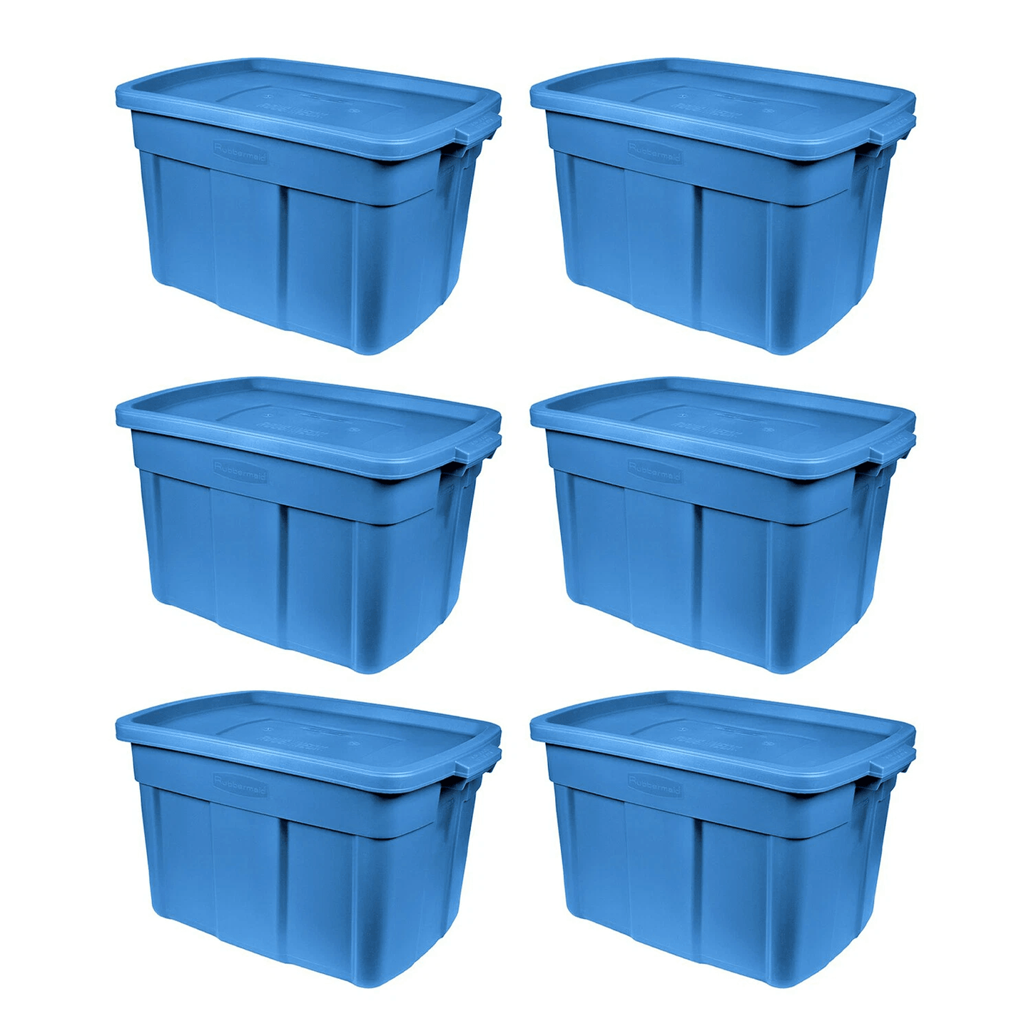 Rubbermaid Roughneck Tote Gallon Storage Container, Heavy-Duty Heritage Bin, Stackable, Moisture & Pest Resistant