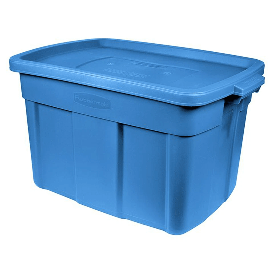 Rubbermaid Roughneck Tote Gallon Storage Container HeavyDuty Heritage Bin Stackable Moisture  Pest  8