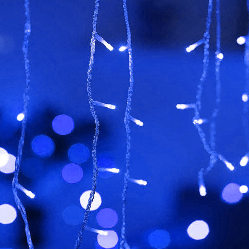 Outdoor LED Icicle String Lights 5M Christmas Garland Curtain Light for Garden Eaves Wedding  Pa