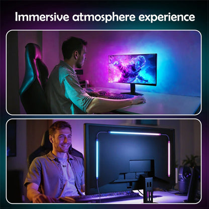 Smart RGB Gaming Light Strip Sync Ambient Backlight for PC Display Music  Screen Control DIY Par
