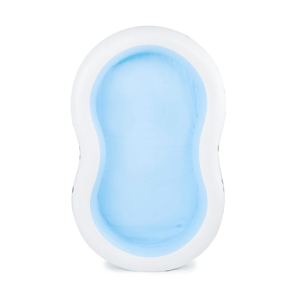 Intex Paradise Seaside Inflatable Kiddie Pool Durable Vinyl Backyard Pool For Summer Water Play 1
