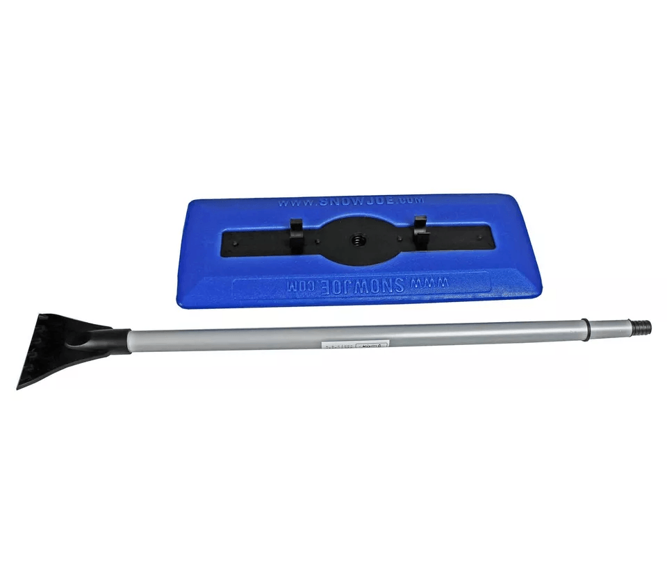 Snow Joe Windshield Ice Scraper Car Window Snow Removal Broom Winter Tool With Telescoping Pole Foa