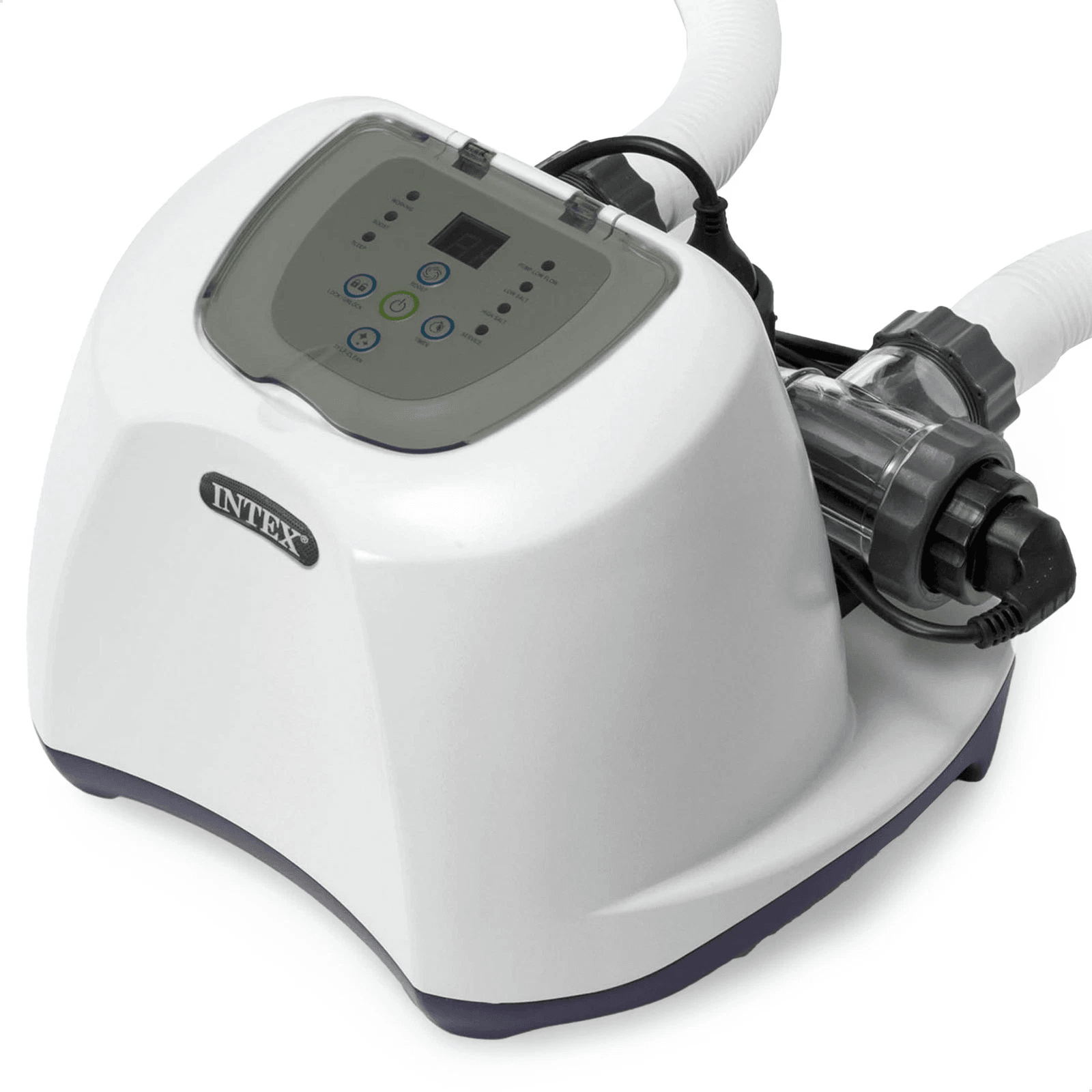 Intex Crystal Clear Saltwater System for Above Ground Pools, Chlorinator & Filtration Combo
