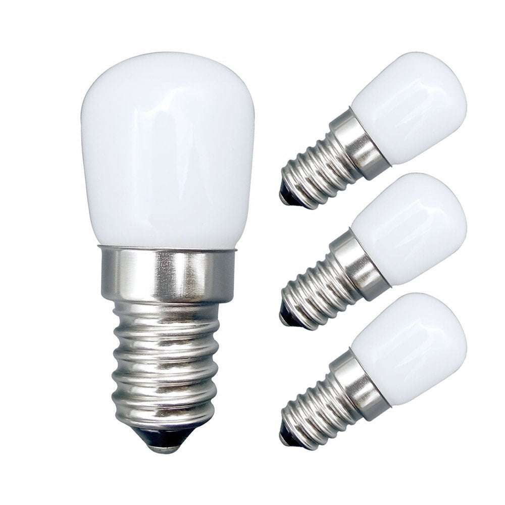 Mini LED Fridge Light Bulb 220V110V E14 Screw Base Warm  Cool White for Display Cabinets