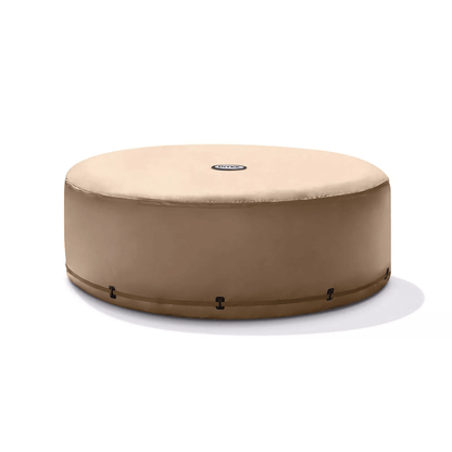 Energy Saving Intex Round PureSpa Hot Tub Replacement Cover, Durable & Insulated, Fit Spas