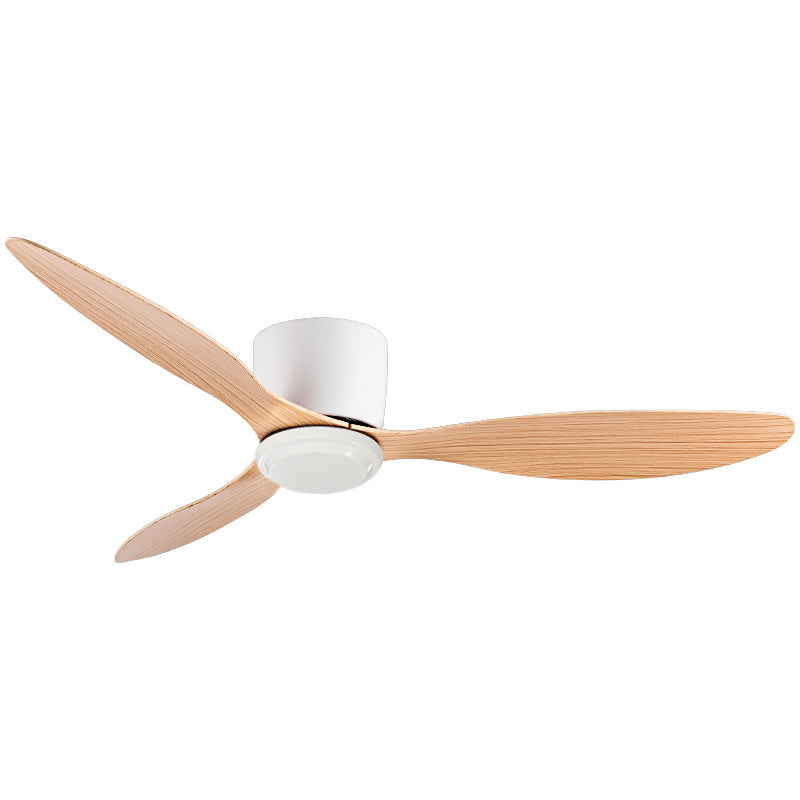 Modern 30W Ceiling Fan with Remote Control Low Floor DC Motor No Light Ideal Home Fan for Quiet C