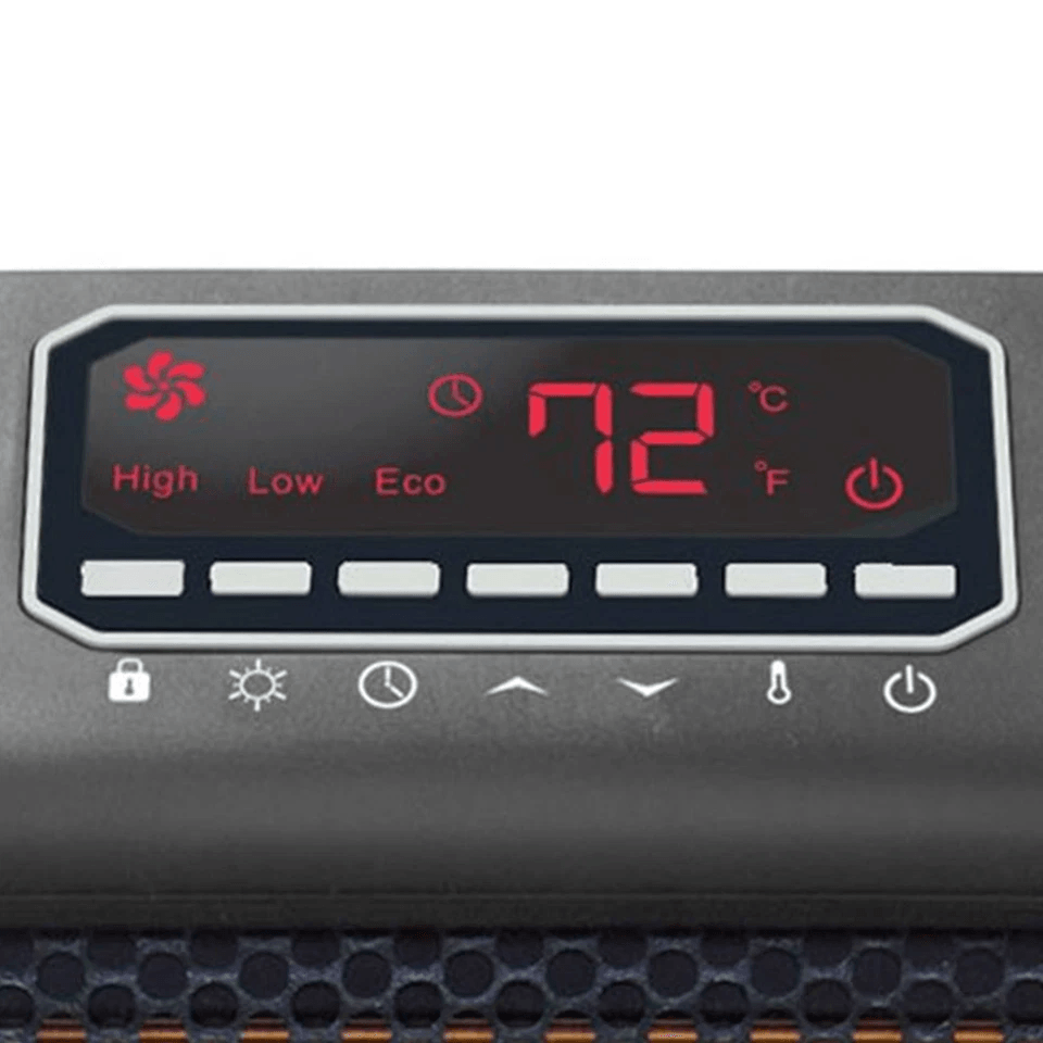 LifeSmart LifePro Element Infrared Large Room Space Heater With Remote Powerful EnergyEfficient Hea 5
