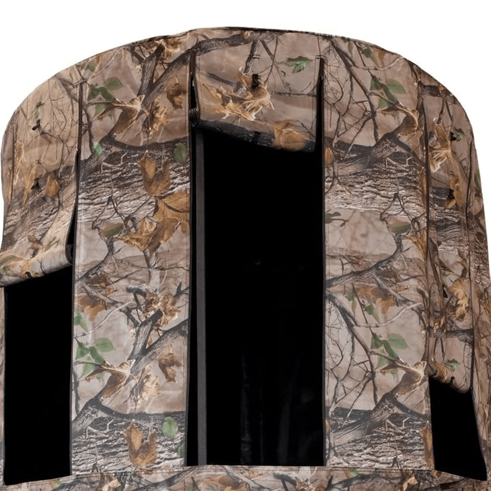 Hunting Blind With Windows For Liberty Tripod Stand Durable Muddy Roof Kit Hunting Gear With Steel  1