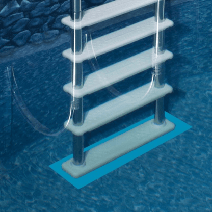 Intex Above Ground Steel Frame Pool Ladder Protective Pool Ladder Mat SlipResistant Steps  Corrosio 1