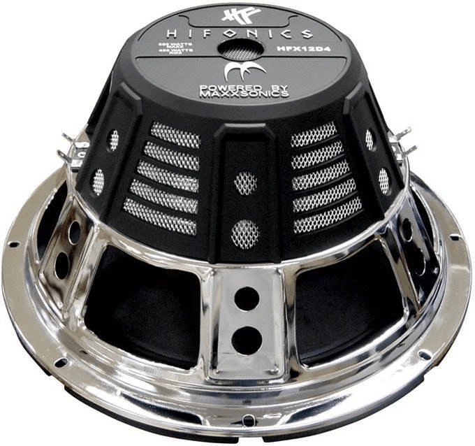 HIFONICS Car Audio Subwoofer Speaker 2 Pack With QPower Dual 12 Ported Subwoofer Enclosure For Deep 2