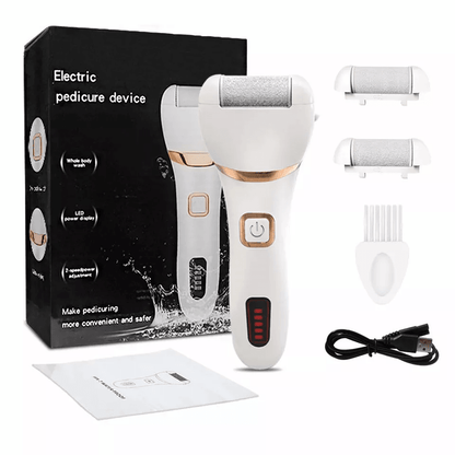 Professional Electric Foot Grinder File  ELMCHEE Callus  Dead Skin Remover Pedicure Tool With 3 Rol 8