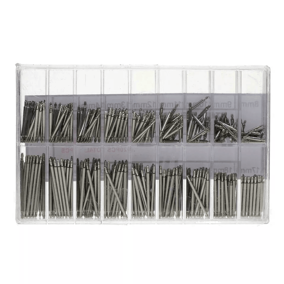 360pcs Stainless Steel Watch Band Spring Bars Kit  825mm Strap Link Pins For Watch Repair  Replacem 1