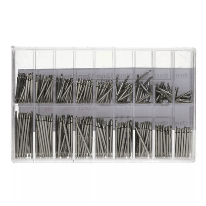 360pcs Stainless Steel Watch Band Spring Bars Kit  825mm Strap Link Pins For Watch Repair  Replacem 1