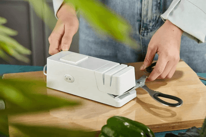 MultiTask Electric Knife  Scissor Sharpener  Fast Grinding Machine For Kitchen Tools Machetes Shear 3