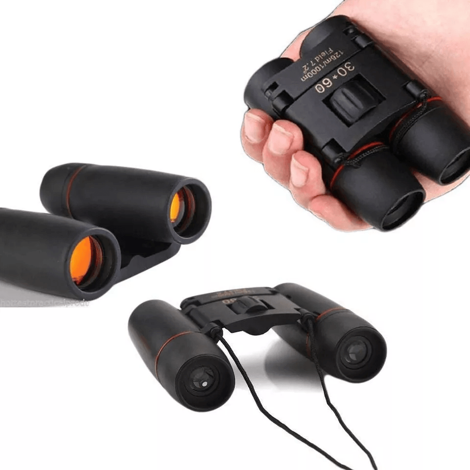 Compact Binoculars, High-Powered Folding Telescope for Day/Night Outdoor Adventures, Hunting, and Travel