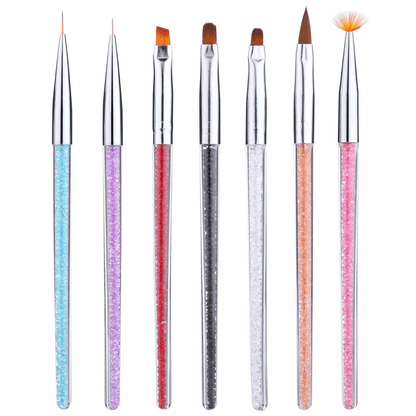 27 PCS Nail Art Gel Design Pen Set  Dotting Tools Painting Polish Brushes  Drawing Kit For Professi 3
