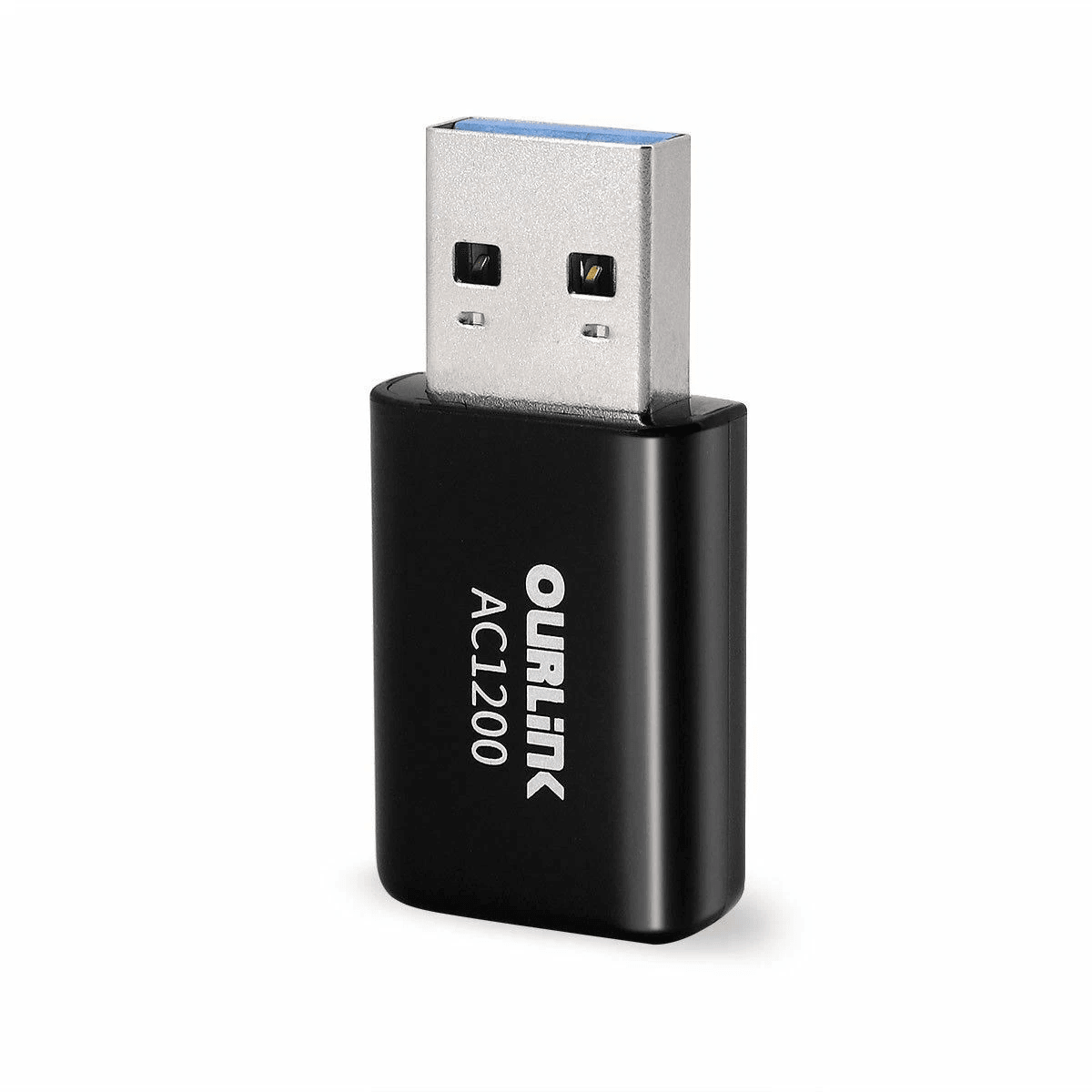 1200Mbps Mini USB WiFi Adapter – Dual Band 802.11ac Wireless Network Dongle, USB 3.0 for PC/Laptop