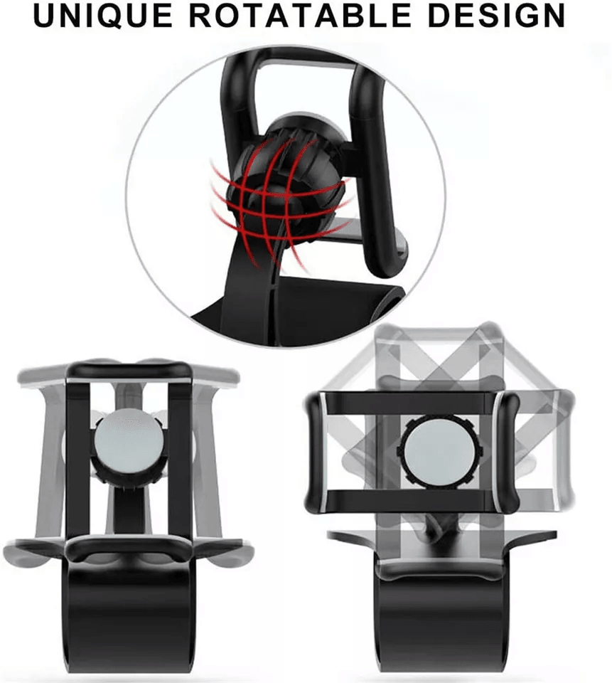 Universal Car Phone Mount Holder HUD Dashboard  Vent Clip Stand For GPS  Smartphones 1