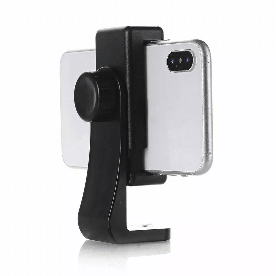 Universal Smartphone Holder Tripod Adapter  360 Rotating Cell Phone Bracket Mount Clip For Selfie S 5