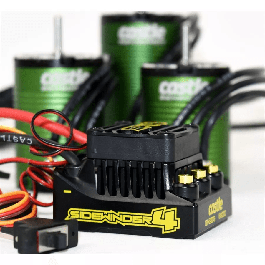 Castle Creations SW4 Waterproof Sensorless ESC Combo W 14065700Kv Motor  110 RC Brushless 2