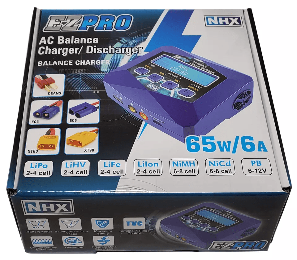 65W Multi Chemistry AC Charger For 24S LiPoLiFeNIMH Batteries 2