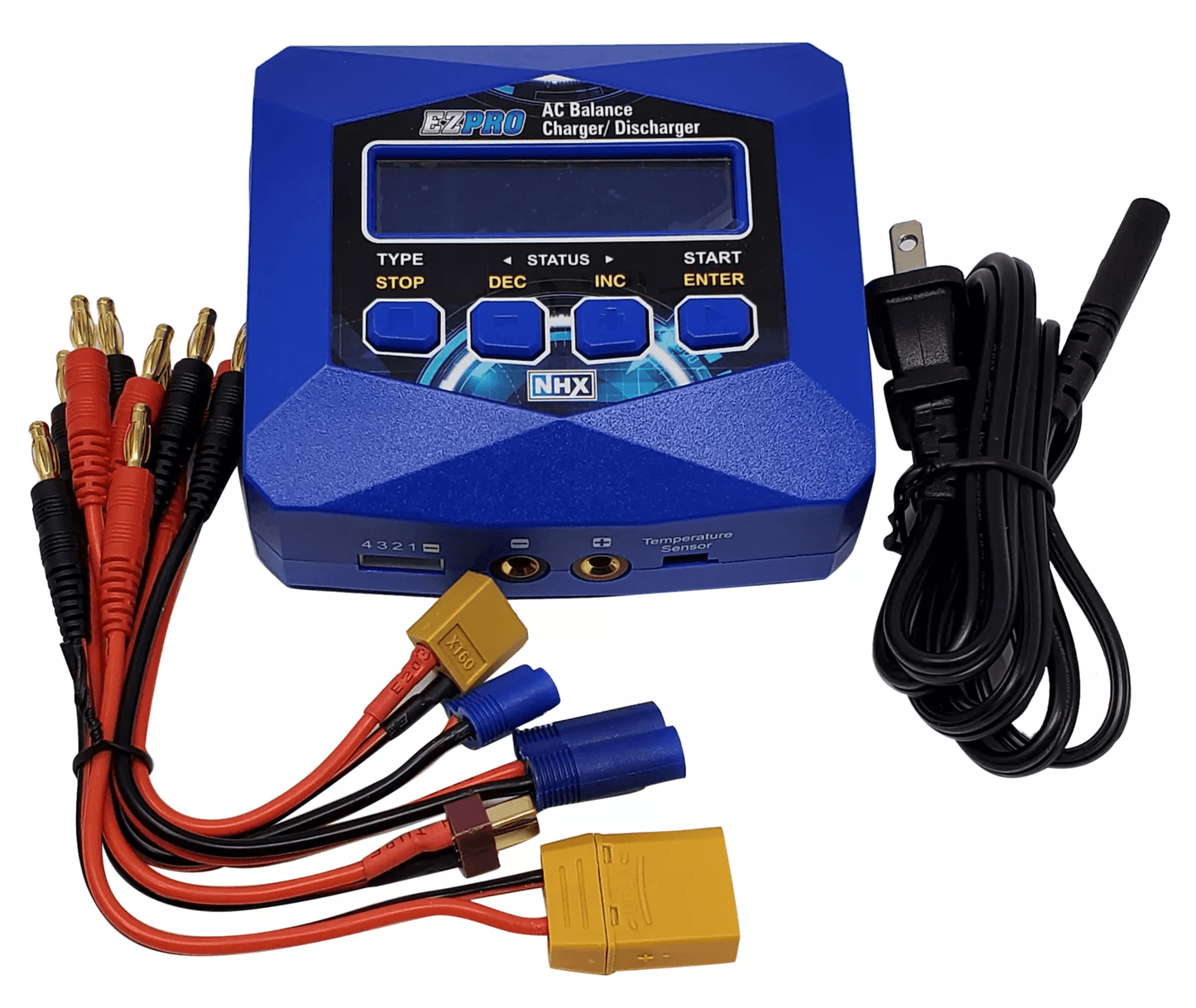 65W Multi Chemistry AC Charger for 2-4S LiPo/LiFe/NIMH Batteries