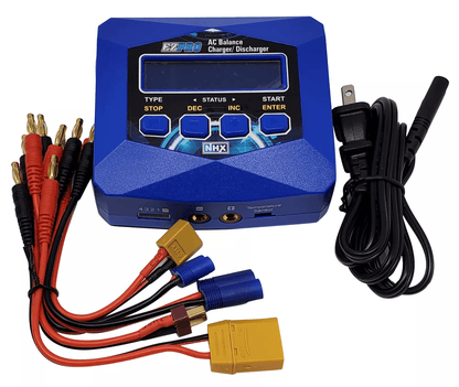 65W Multi Chemistry AC Charger for 2-4S LiPo/LiFe/NIMH Batteries