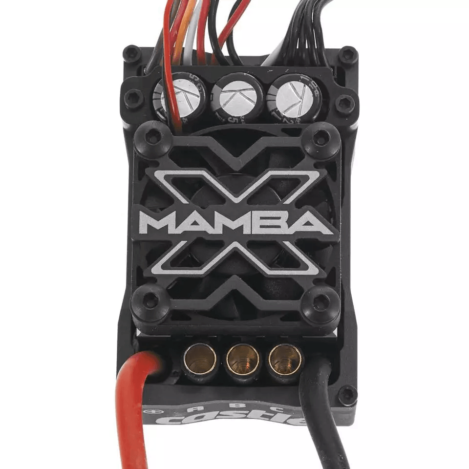 Castle Creations Mamba X 110 Sensored 252V Waterproof ESC  HighPerformance Brushless Speed Controll 3