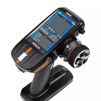 Radiolink RC8X 8 Channel RC Transmitter with R8FG & R4FGM Gyro Receiver and Carrying Case, Long-Range Control for RC car