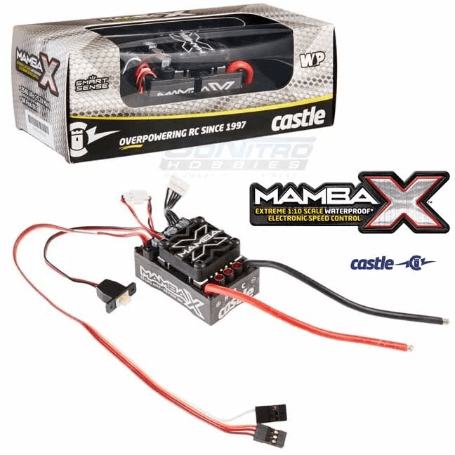 Castle Creations Mamba Sensored Waterproof ESC  Brushless Motor Combo 3