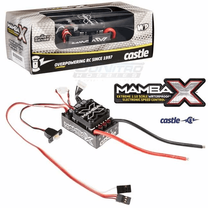 Castle Creations Mamba Sensored Waterproof ESC  Brushless Motor Combo 3