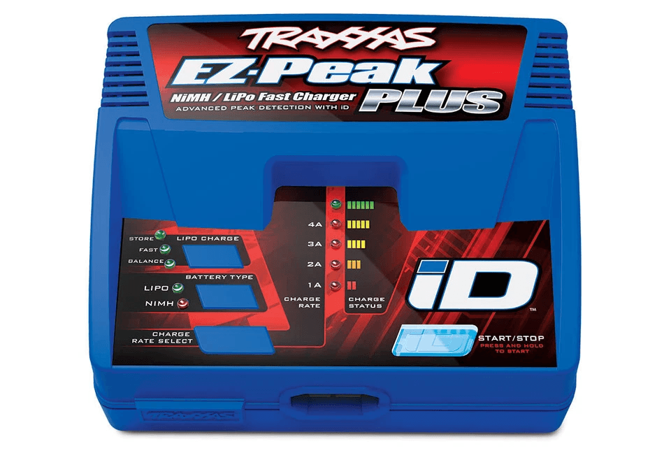Traxxas EZPeak Plus Fast Charger With ID  7600mAh 2S 74V 25C LiPo Battery  4A Quick Charge For RC V 3