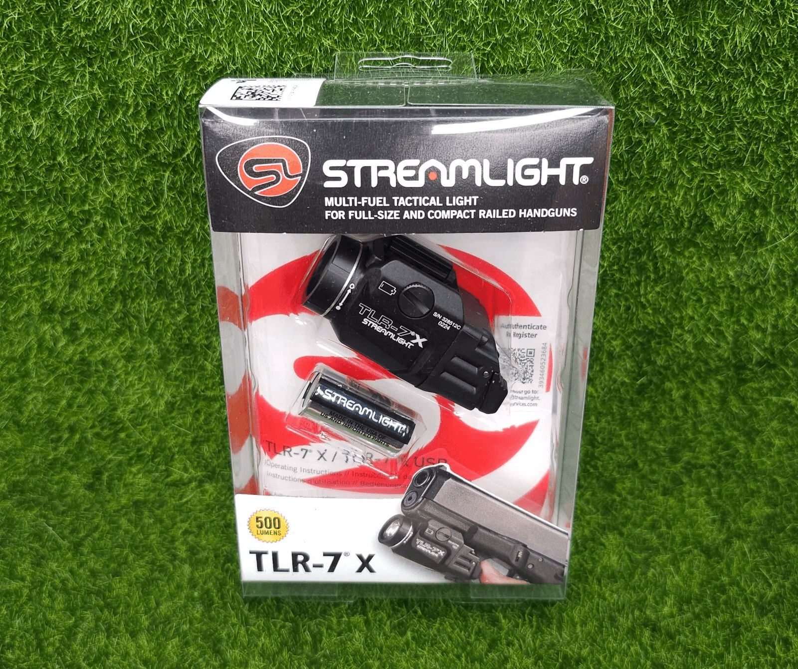 Streamlight TLR-7X Low-Profile Rail-Mounted Tactical Weapon LED Light