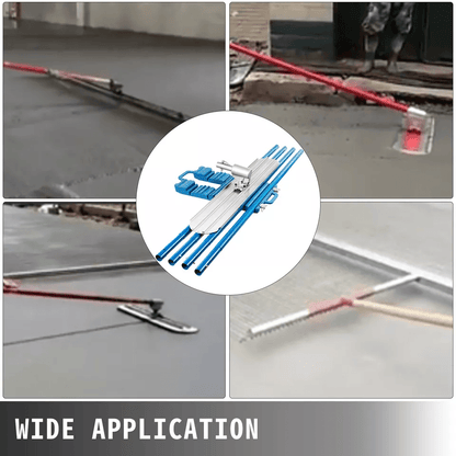Bull Concrete Float With 4 Handles Durable Concrete Tool Trowel Float Round End For Smooth Finishin 4