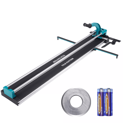48" Manual Tile Cutter with Infrared Positioning – Heavy-Duty Ceramic & Porcelain Cutting Machine