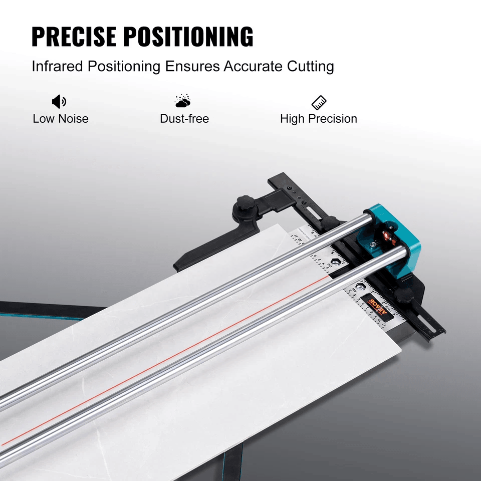 48 Manual Tile Cutter With Infrared Positioning  HeavyDuty Ceramic  Porcelain Cutting Machine 3