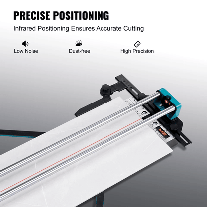 48 Manual Tile Cutter With Infrared Positioning  HeavyDuty Ceramic  Porcelain Cutting Machine 9