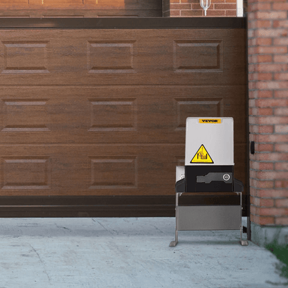 Automatic Sliding Gate Opener  Electric Door Operator Kit With 2 Remotes Motor Speed Chain Driven F 1