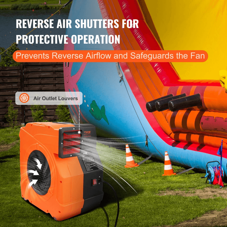 Air Blower Pump Fan Heavy Duty Inflatable Bounce House  Waterslide Blower 3